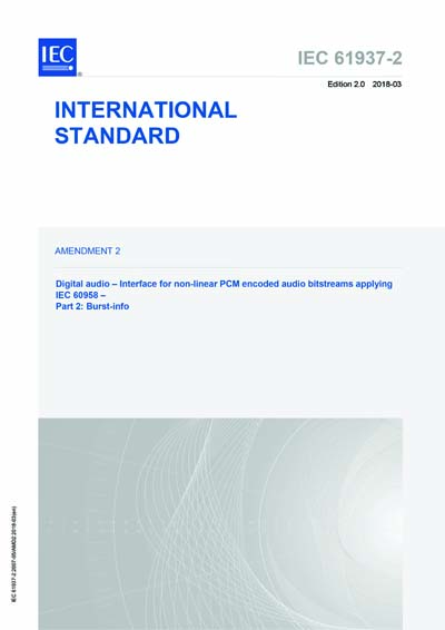 Standards PDF Cover Page