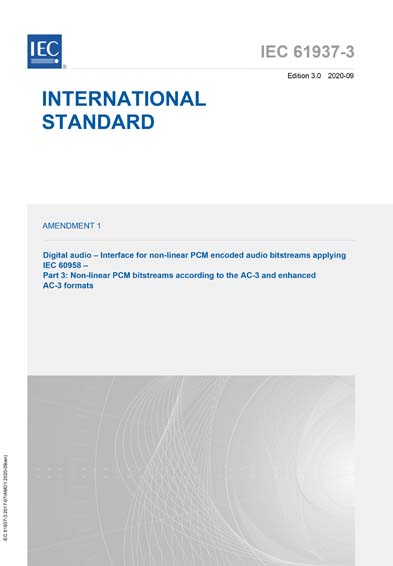 Standards PDF Cover Page