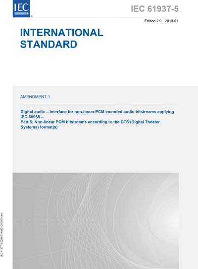 Standards PDF Cover Page