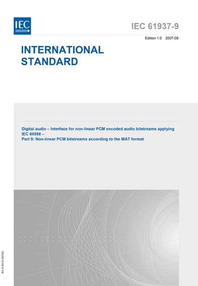 Standards PDF Cover Page