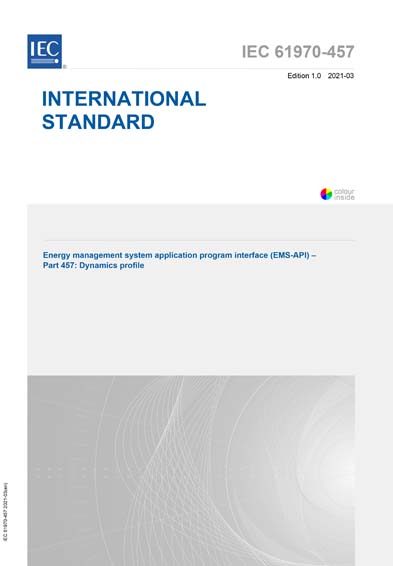 Standards PDF Cover Page