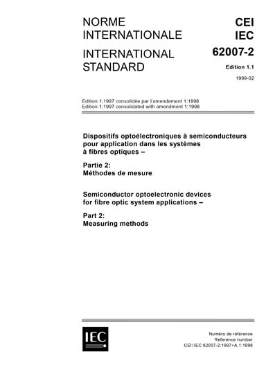 Standards PDF Cover Page