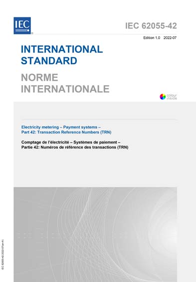Standards PDF Cover Page