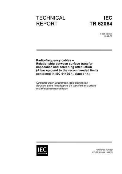 Standards PDF Cover Page