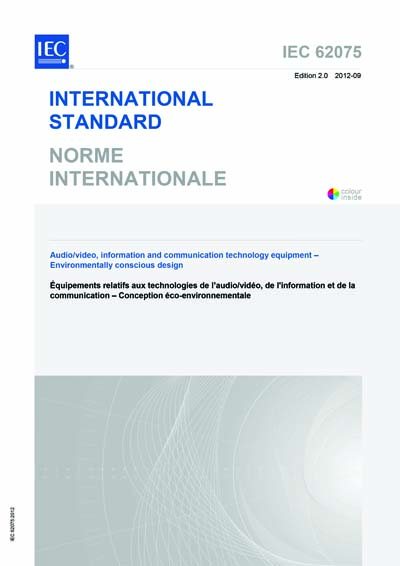 Standards PDF Cover Page