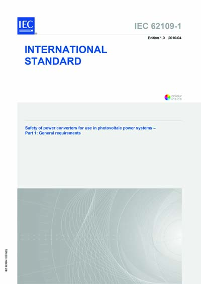 Standards PDF Cover Page