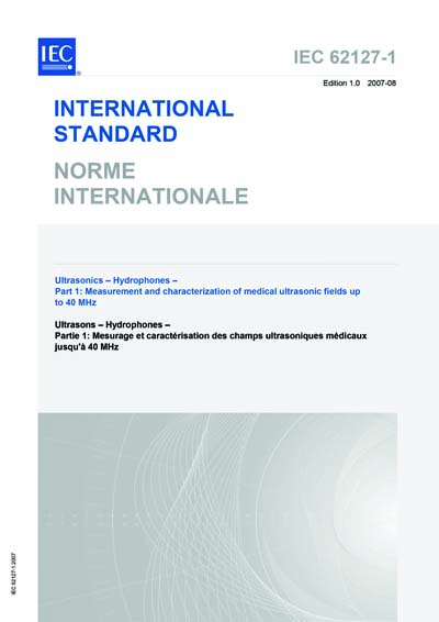 Standards PDF Cover Page