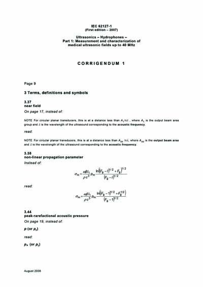 Standards PDF Cover Page