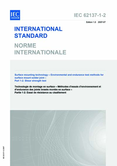 Standards PDF Cover Page