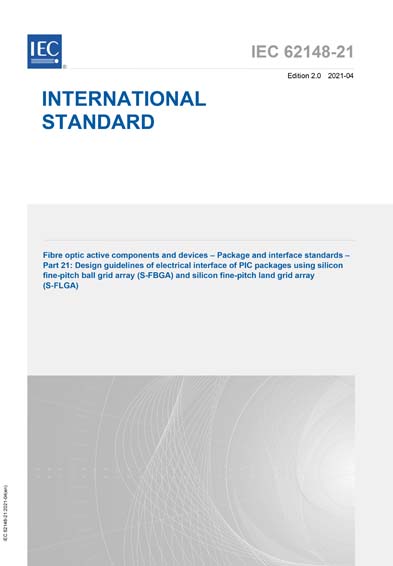 Standards PDF Cover Page