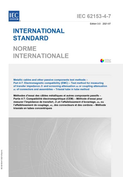 Standards PDF Cover Page