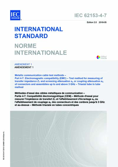 Standards PDF Cover Page