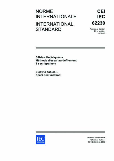 Standards PDF Cover Page