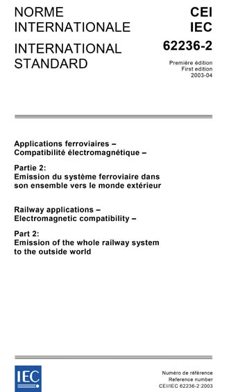Standards PDF Cover Page