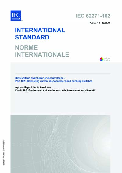 Standards PDF Cover Page