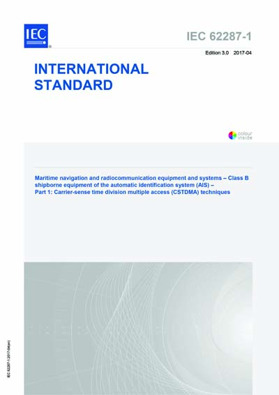 Standards PDF Cover Page