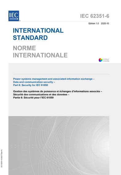Standards PDF Cover Page
