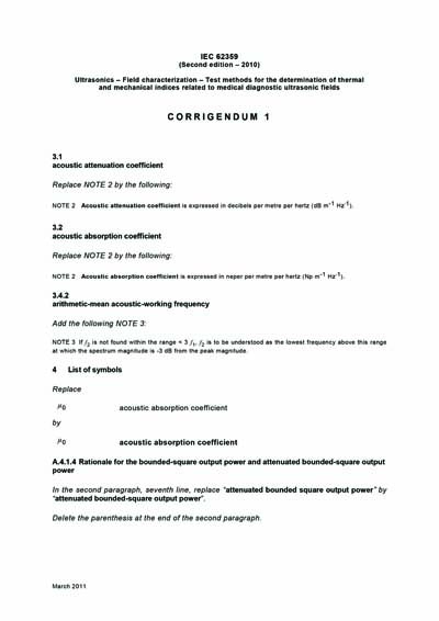 Standards PDF Cover Page