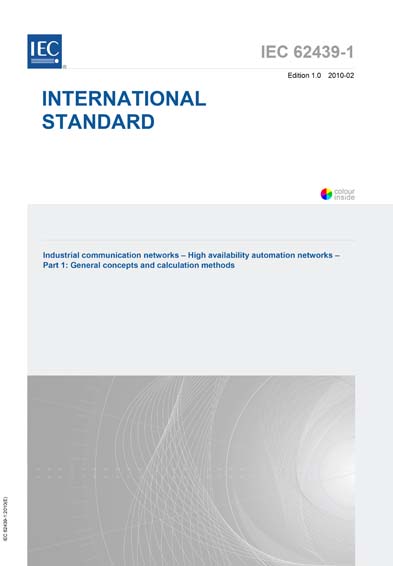 Standards PDF Cover Page