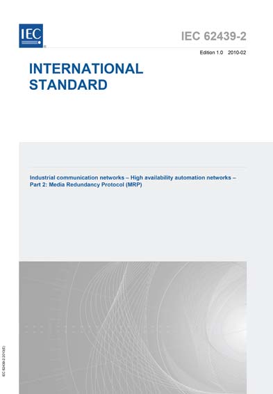 Standards PDF Cover Page