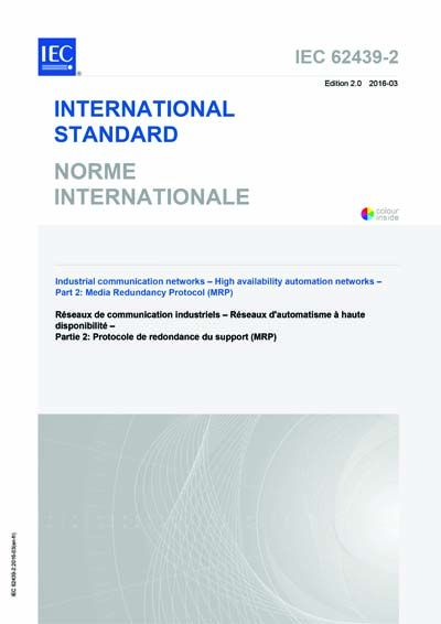 Standards PDF Cover Page