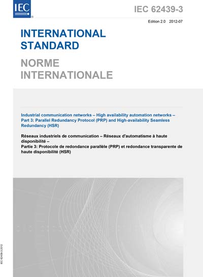 Standards PDF Cover Page
