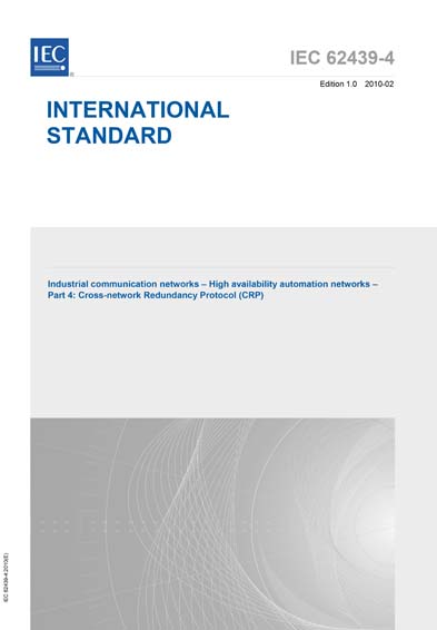 Standards PDF Cover Page