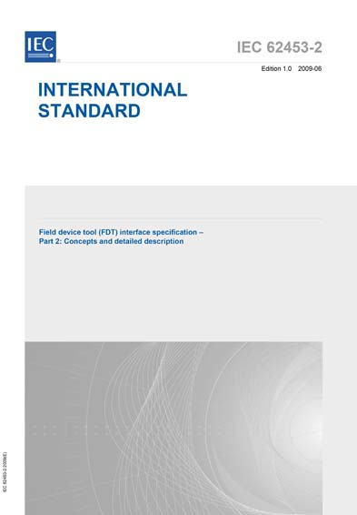 Standards PDF Cover Page