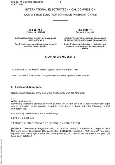 Standards PDF Cover Page