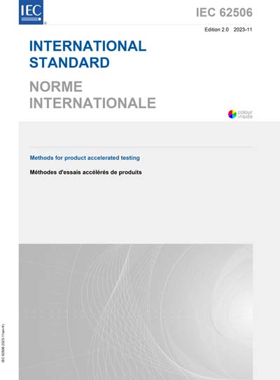 Standards PDF Cover Page