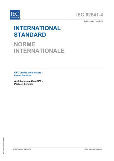 Standards PDF Cover Page