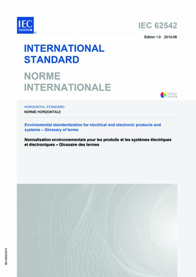 Standards PDF Cover Page