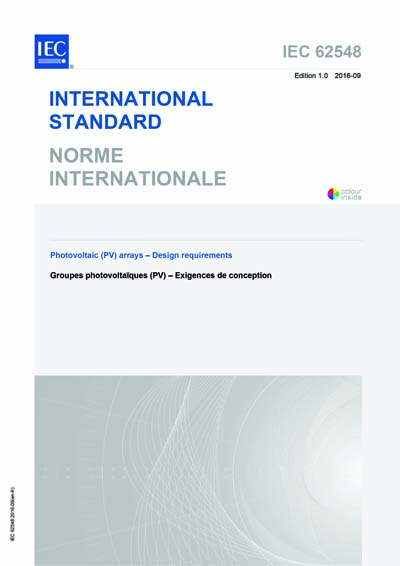 Standards PDF Cover Page