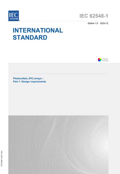 Standards PDF Cover Page