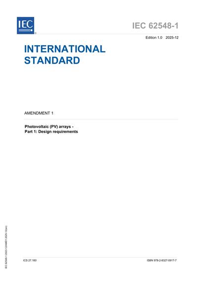 Standards PDF Cover Page