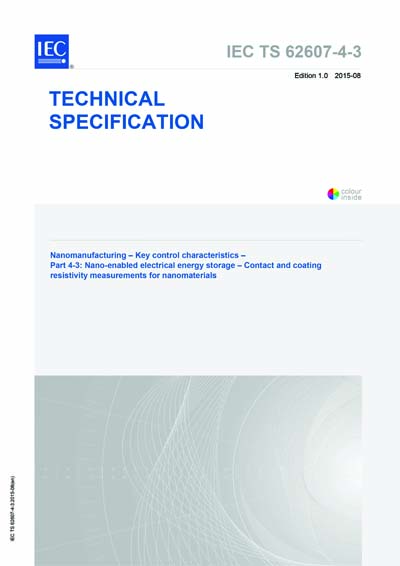 Standards PDF Cover Page