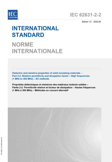 Standards PDF Cover Page