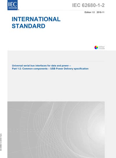 Standards PDF Cover Page