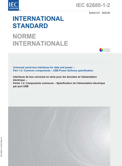 Standards PDF Cover Page