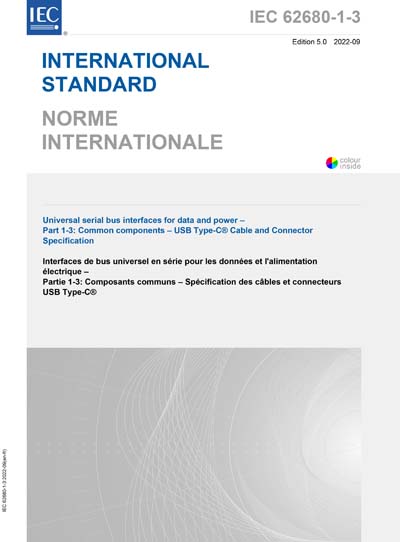 Standards PDF Cover Page