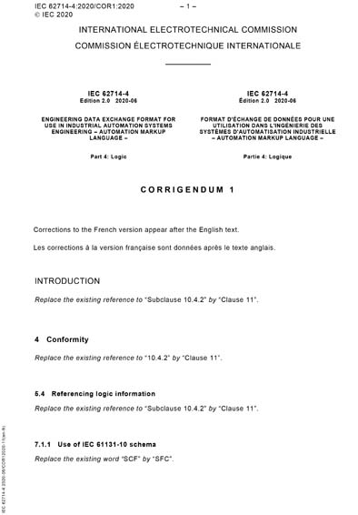 Standards PDF Cover Page