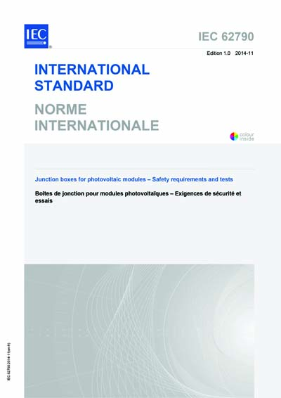 Standards PDF Cover Page