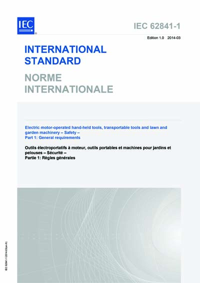 Standards PDF Cover Page