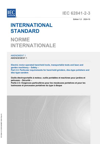 Standards PDF Cover Page