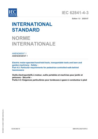 Standards PDF Cover Page