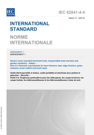 Standards PDF Cover Page