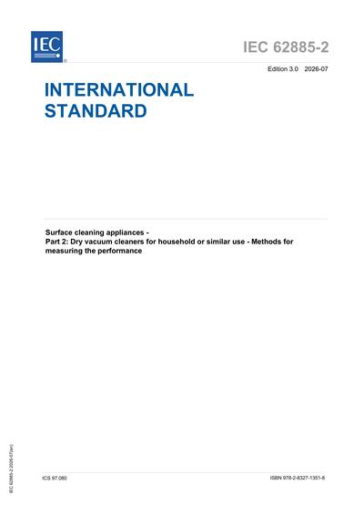 Standards PDF Cover Page