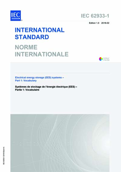 Standards PDF Cover Page