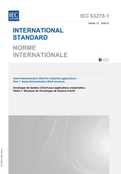Standards PDF Cover Page