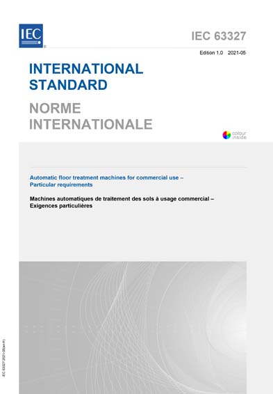 Standards PDF Cover Page
